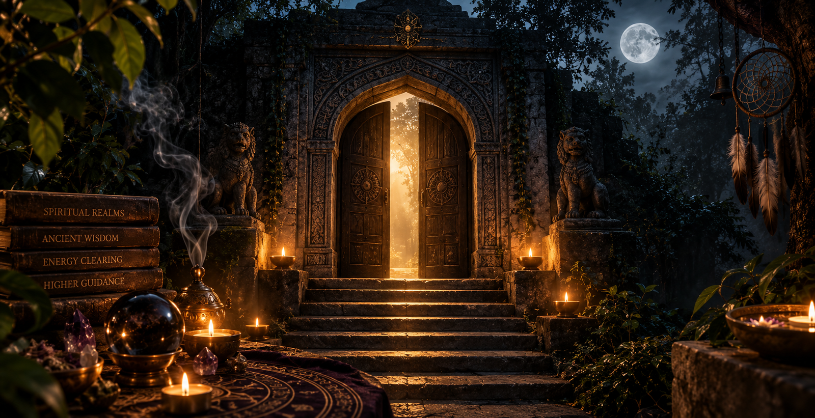 Paranormal guidance · confidential conversations