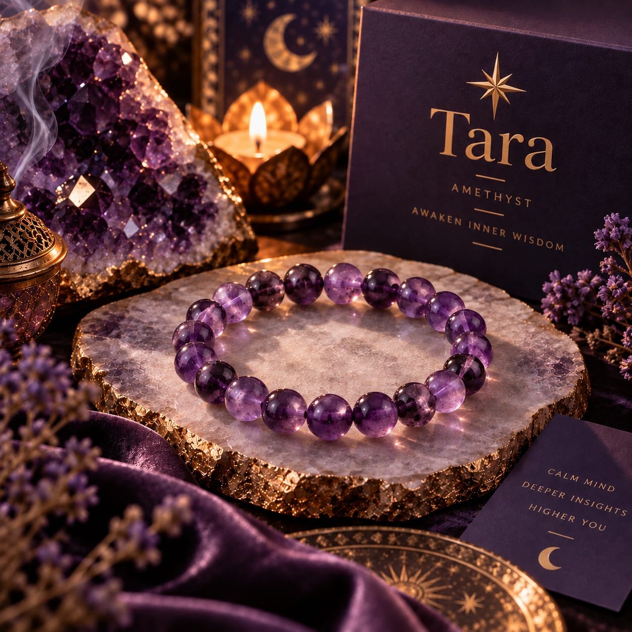 Energized Amethyst Bracelet