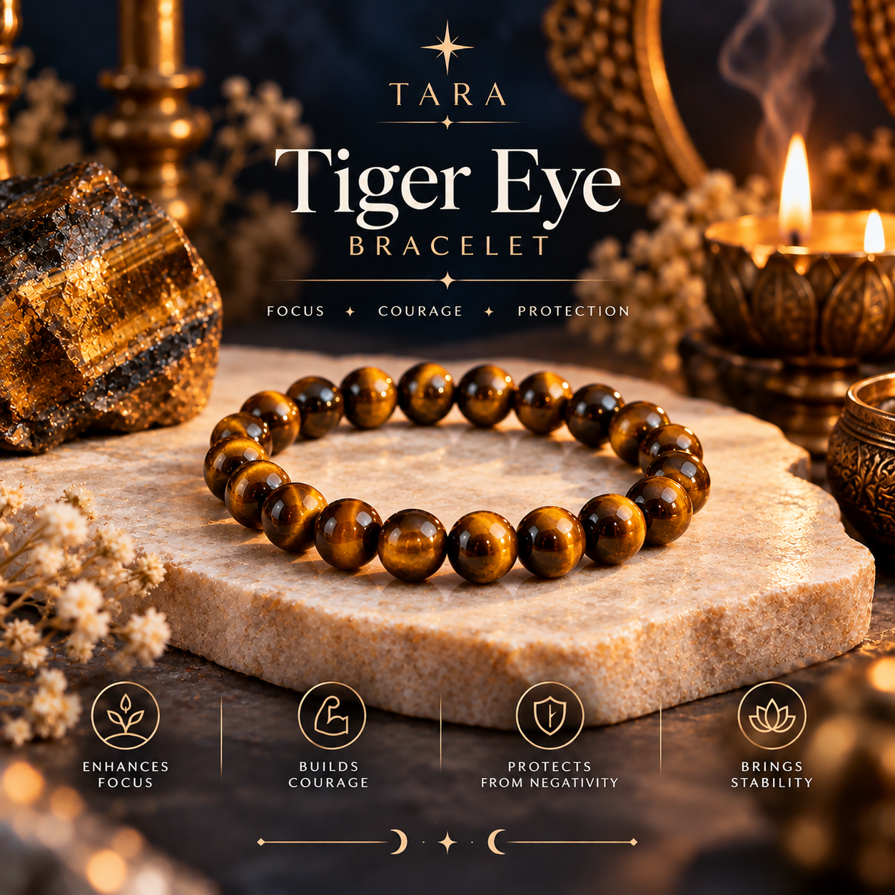 Energized Tiger Eye Bracelet
