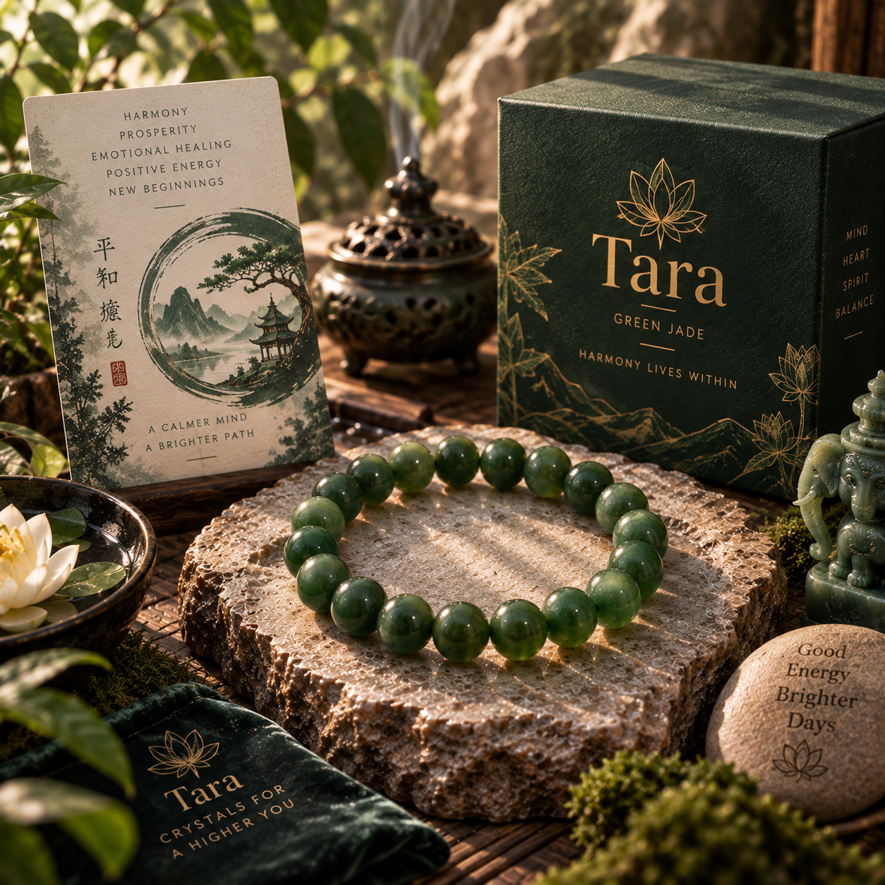 Energized Green Jade Bracelet