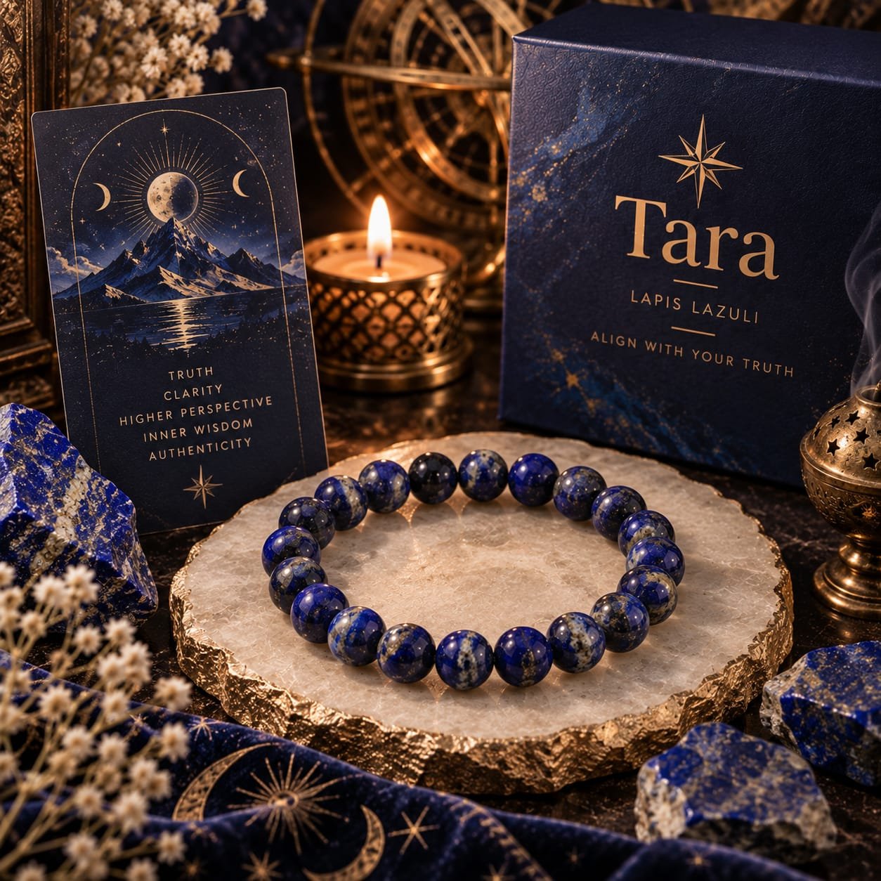 Energized Lapis Lazuli Bracelet