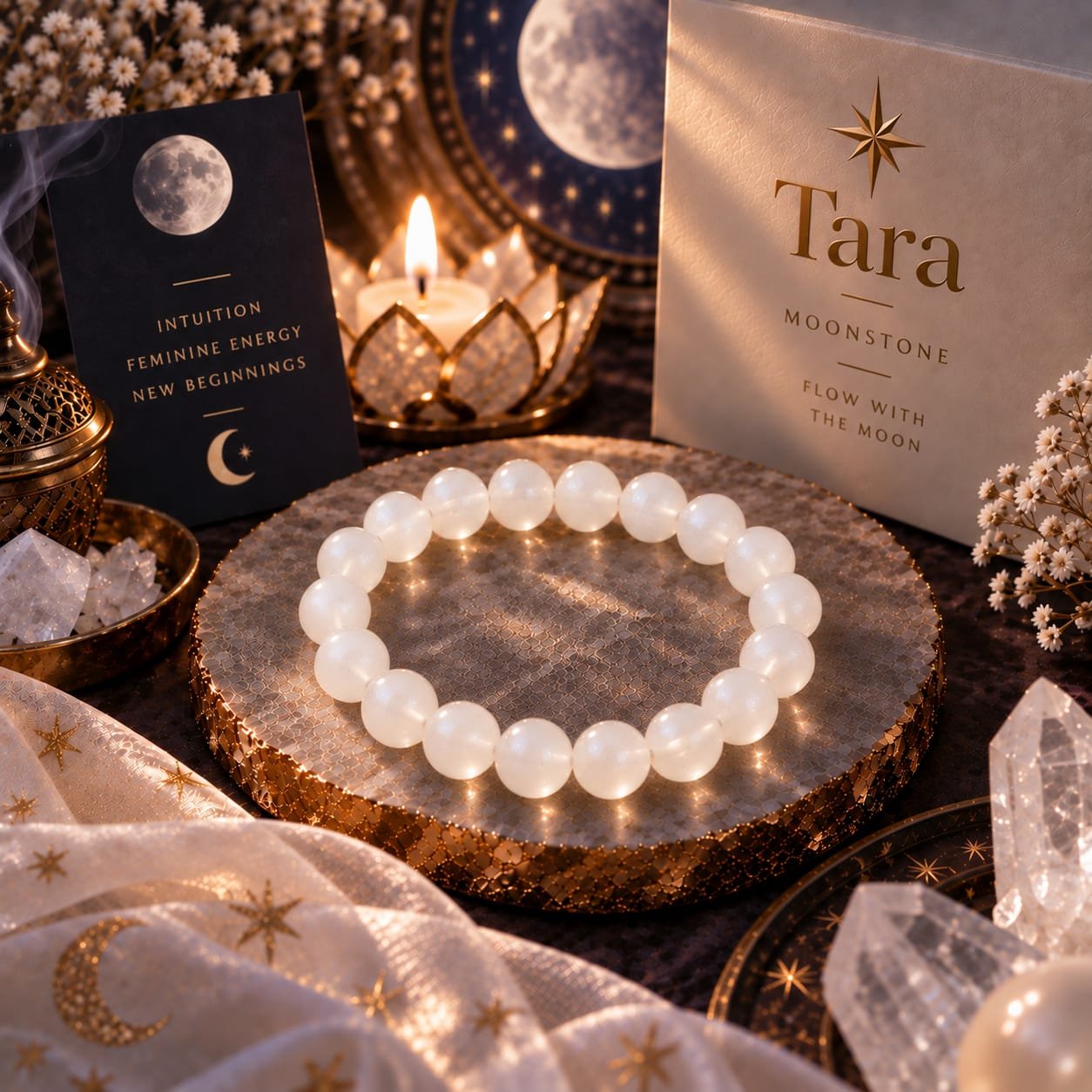 Energized Moonstone Bracelet