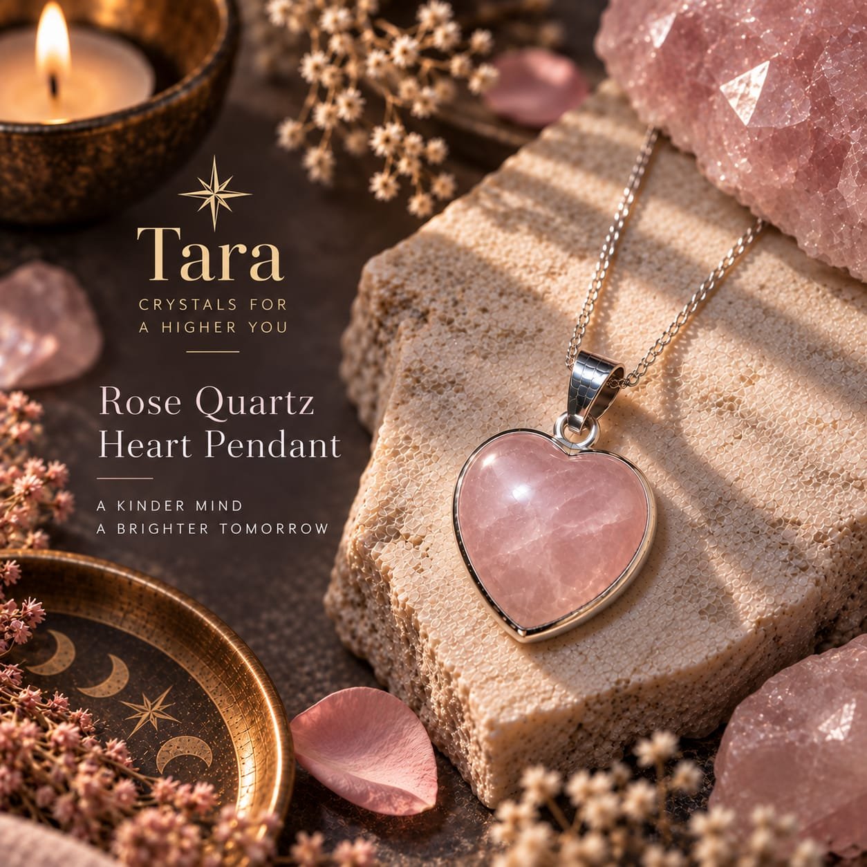 Rose Quartz Pendant